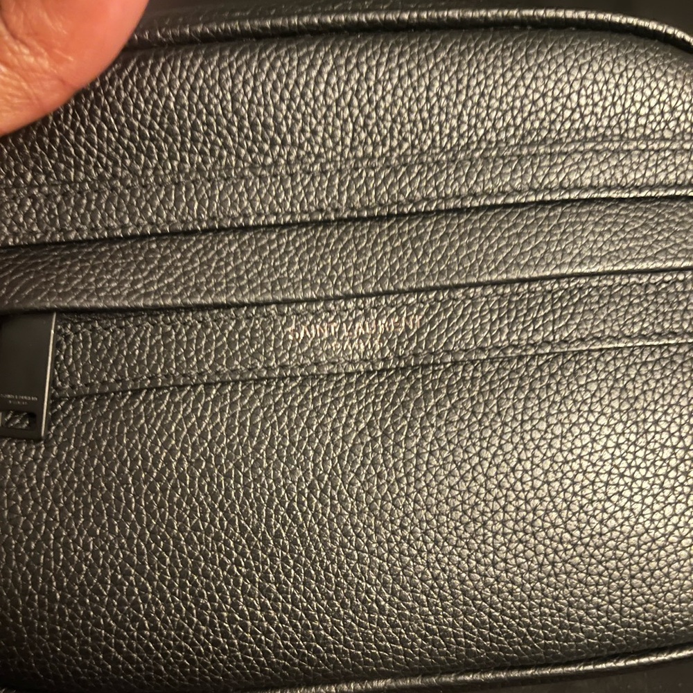 Generally Used Saint Laurent Camp Small CAMERA BAG IN GRAINED LEATHER